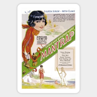 Mantrap Movie Poster Sticker